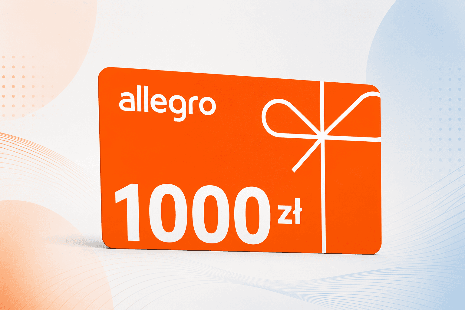 Karta podarunkowa Allegro - 1000 PLN