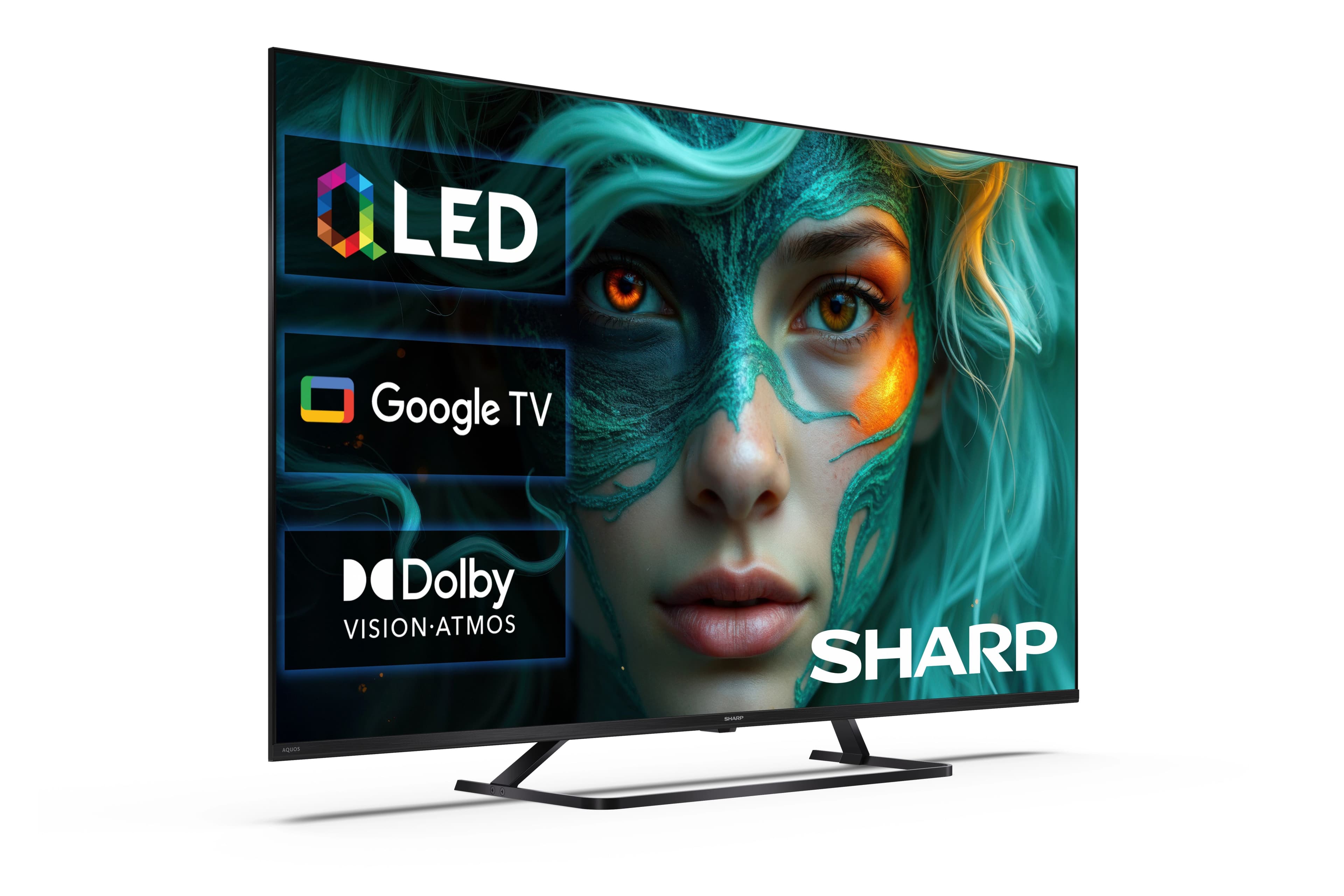 Sharp 55HP6765E – telewizor QLED 55" 4K Google TV